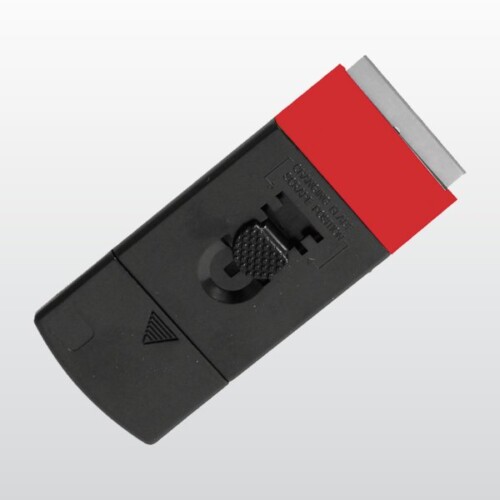 6740 Grattoir pour fenêtre rouge