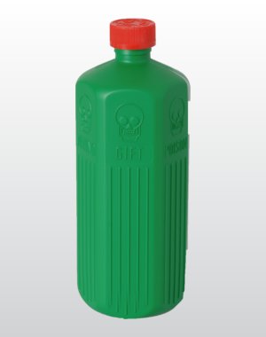 8090 Flacon PE pour liquide létal rond