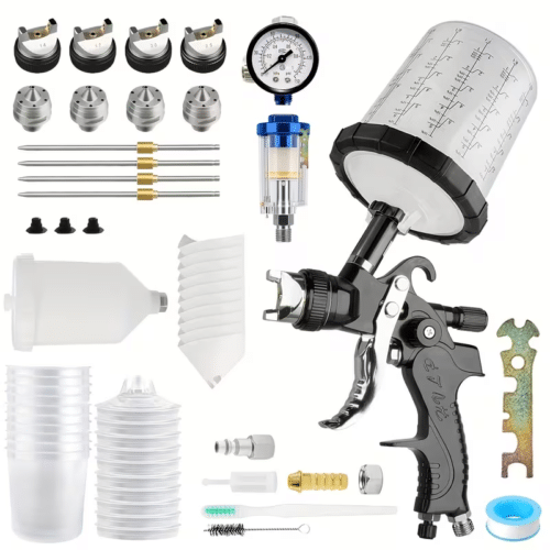 Kit Complet Pistolet à Peinture HVLP – Raptor Suisse